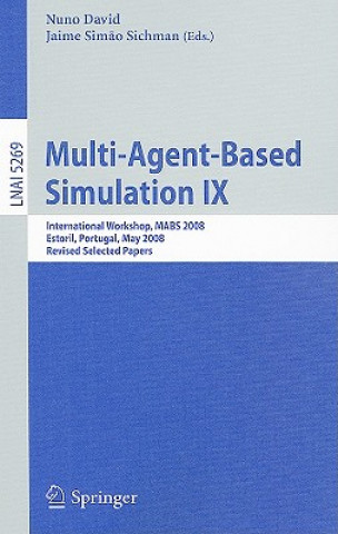 Könyv Multi-Agent-Based Simulation IX Nuno David