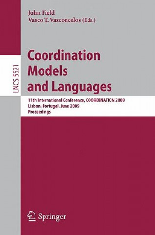 Książka Coordination Models and Languages John Field