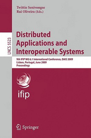 Book Distributed Applications and Interoperable Systems Twittie Senivongse