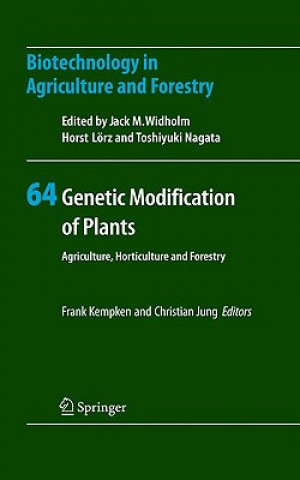 Livre Genetic Modification of Plants Frank Kempken