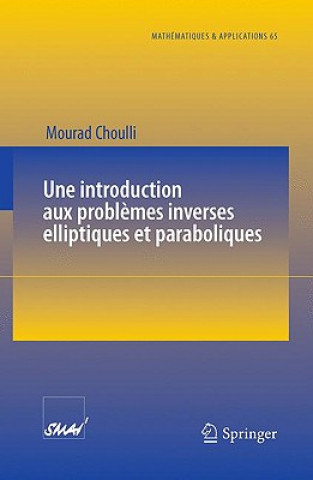 Kniha Une introduction aux probl Mourad Choulli