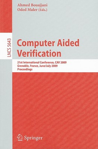 Könyv Computer Aided Verification Ahmed Bouajjani