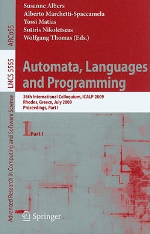 Kniha Automata, Languages and Programming Susanne Albers