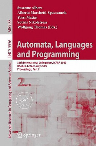 Książka Automata, Languages and Programming Susanne Albers