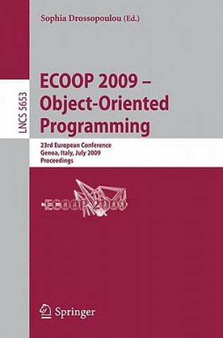 Knjiga ECOOP 2009 -- Object-Oriented Programming Sophia Drossopoulou