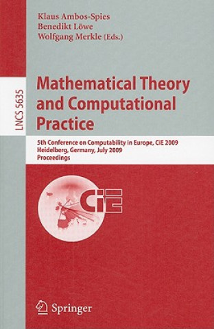 Kniha Mathematical Theory and Computational Practice Klaus Ambos-Spies