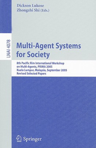 Book Multi-Agent Systems for Society Dickson Lukose