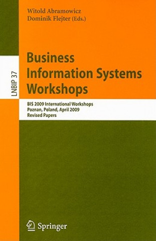 Kniha Business Information Systems Workshops Witold Abramowicz