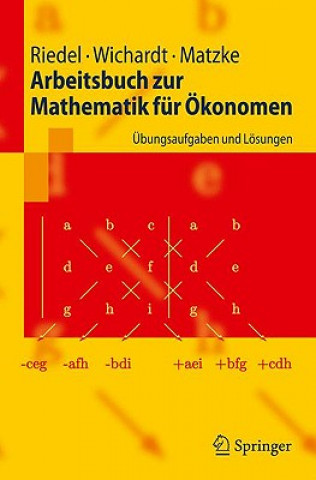 Carte Arbeitsbuch Zur Mathematik Fur Okonomen Frank Riedel