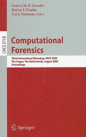 Könyv Computational Forensics Zeno J. M. H. Geradts