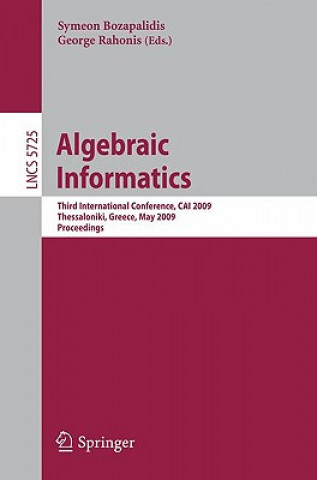Könyv Algebraic Informatics Symeon Bozapalidis