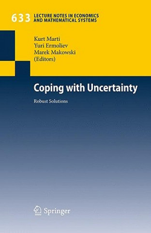 Kniha Coping with Uncertainty Kurt Marti