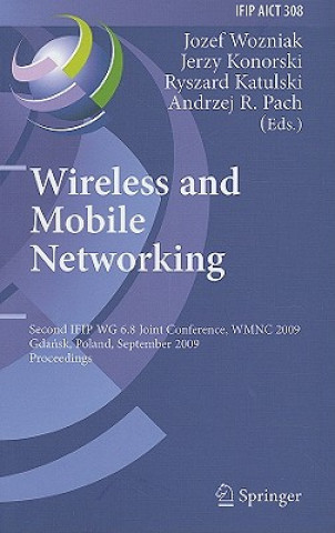 Buch Wireless and Mobile Networking Jozef Wozniak