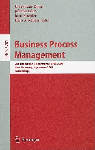 Kniha Business Process Management Umeshwar Dayal