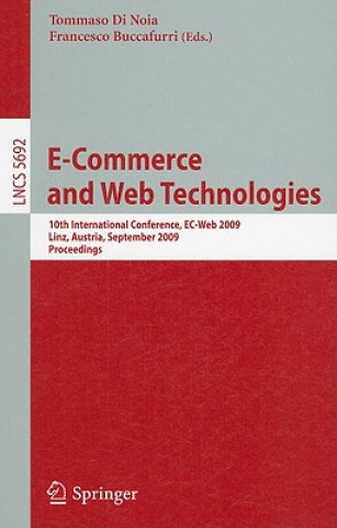Kniha E-Commerce and Web Technologies Tommaso Noia