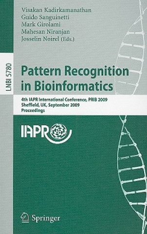 Könyv Pattern Recognition in Bioinformatics Visakan Kadirkamanathan