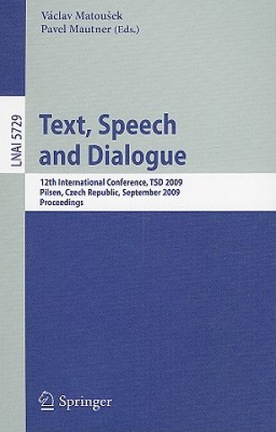 Książka Text, Speech and Dialogue Vaclav Matousek