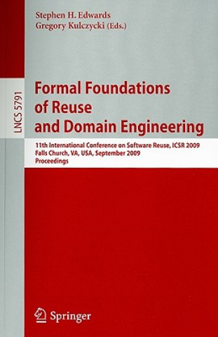 Book Formal Foundations of Reuse and Domain Engineering Stephen H. Edwards