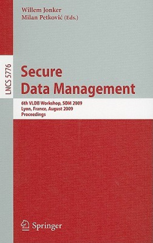 Libro Secure Data Management Willem Jonker