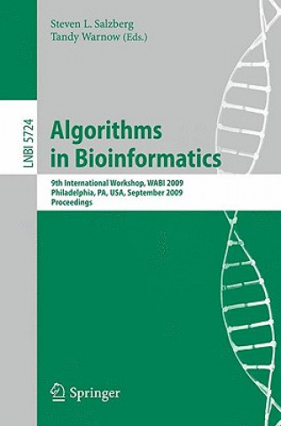 Book Algorithms in Bioinformatics Steven L. Salzberg
