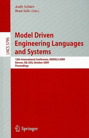 Könyv Model Driven Engineering Languages and Systems Andy Schürr