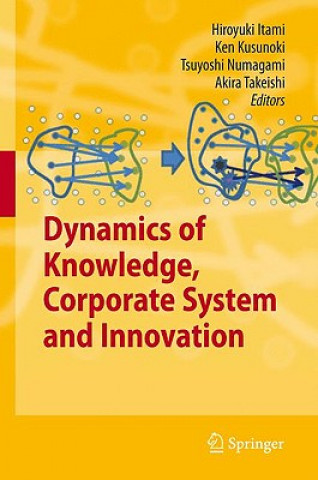 Книга Dynamics of Knowledge, Corporate Systems and Innovation Hiroyuki Itami