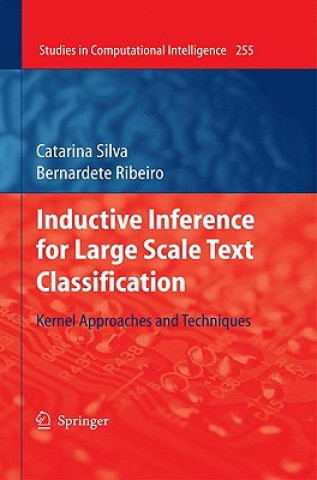 Könyv Inductive Inference for Large Scale Text Classification Catarina Silva