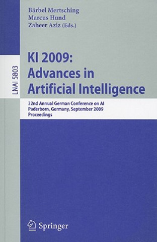 Книга KI 2009: Advances in Artificial Intelligence Bärbel Mertsching