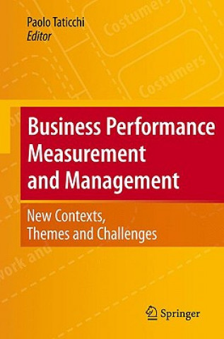 Libro Business Performance Measurement and Management Paolo Taticchi