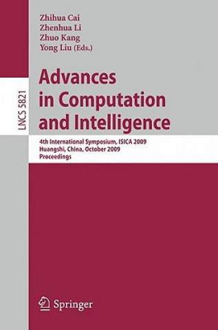 Kniha Advances in Computation and Intelligence Zhihua Cai