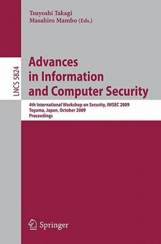 Könyv Advances in Information and Computer Security Tsuyoshi Takagi