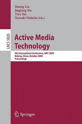 Książka Active Media Technology Jiming Liu