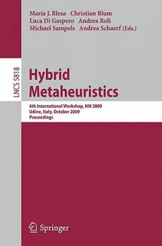 Könyv Hybrid Metaheuristics Maria José Blesa Aguilera