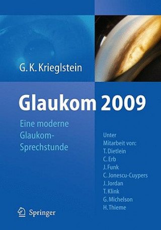 Kniha Glaukom 2009 Günter K. Krieglstein