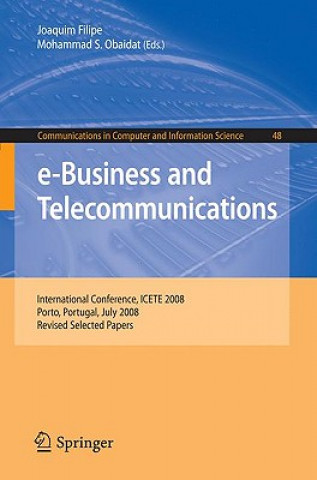 Könyv e-Business and Telecommunications Joaquim Filipe