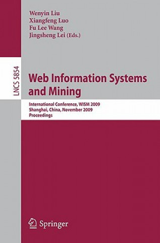 Knjiga Web Information Systems and Mining Liu Wenyin