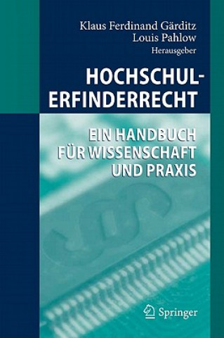 Kniha Hochschulerfinderrecht Klaus F. Gärditz