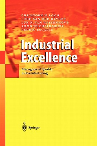 Carte Industrial Excellence Christoph H. Loch