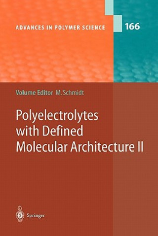 Kniha Polyelectrolytes with Defined Molecular Architecture II Manfred Schmidt