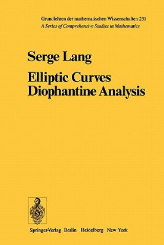 Βιβλίο Elliptic Curves S. Lang