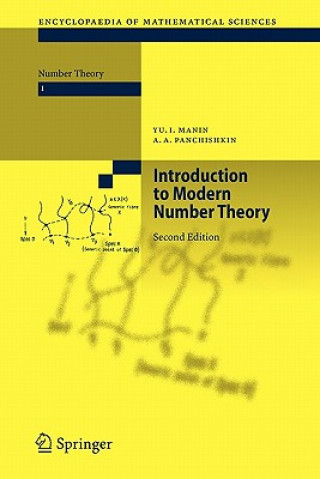 Livre Introduction to Modern Number Theory Yu. I. Manin