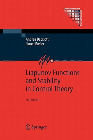 Könyv Liapunov Functions and Stability in Control Theory Andrea Bacciotti