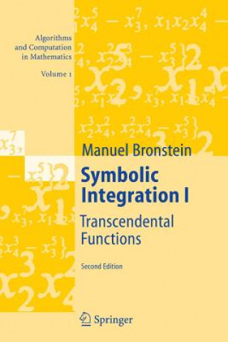 Libro Symbolic Integration I Manuel Bronstein