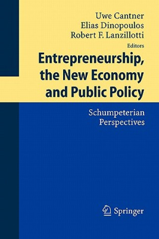 Kniha Entrepreneurship, the New Economy and Public Policy Uwe Cantner