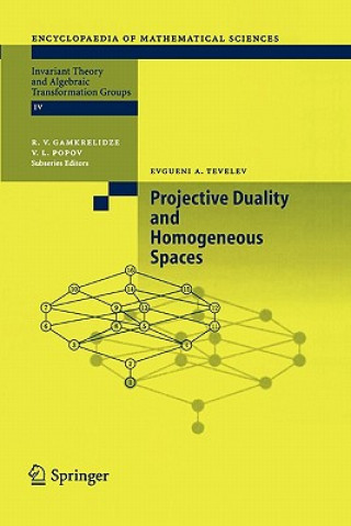 Könyv Projective Duality and Homogeneous Spaces Evgueni A. Tevelev