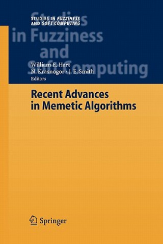 Carte Recent Advances in Memetic Algorithms William E. Hart