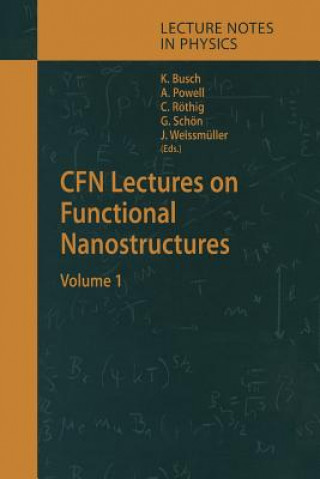 Book CFN Lectures on Functional Nanostructures Kurt Busch