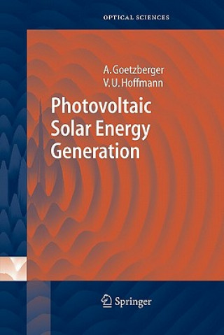 Kniha Photovoltaic Solar Energy Generation Adolf Goetzberger