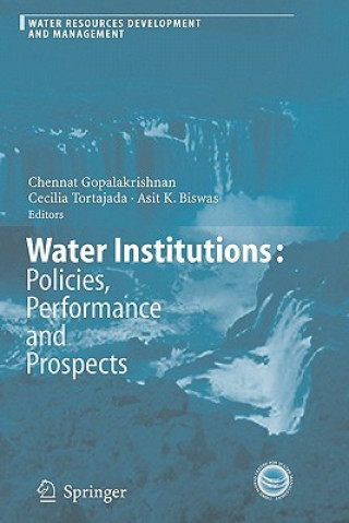 Libro Water Institutions: Policies, Performance and Prospects Chennat Gopalakrishnan