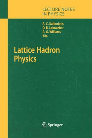 Βιβλίο Lattice Hadron Physics Alex Kalloniatis